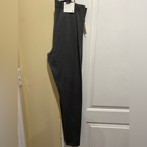 Aeropostale Charcoal Heather Grey High Rise Leggings Women's Large - Picture 5 of 7